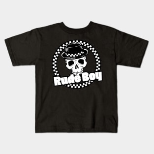 RudeBoy Skull Kids T-Shirt